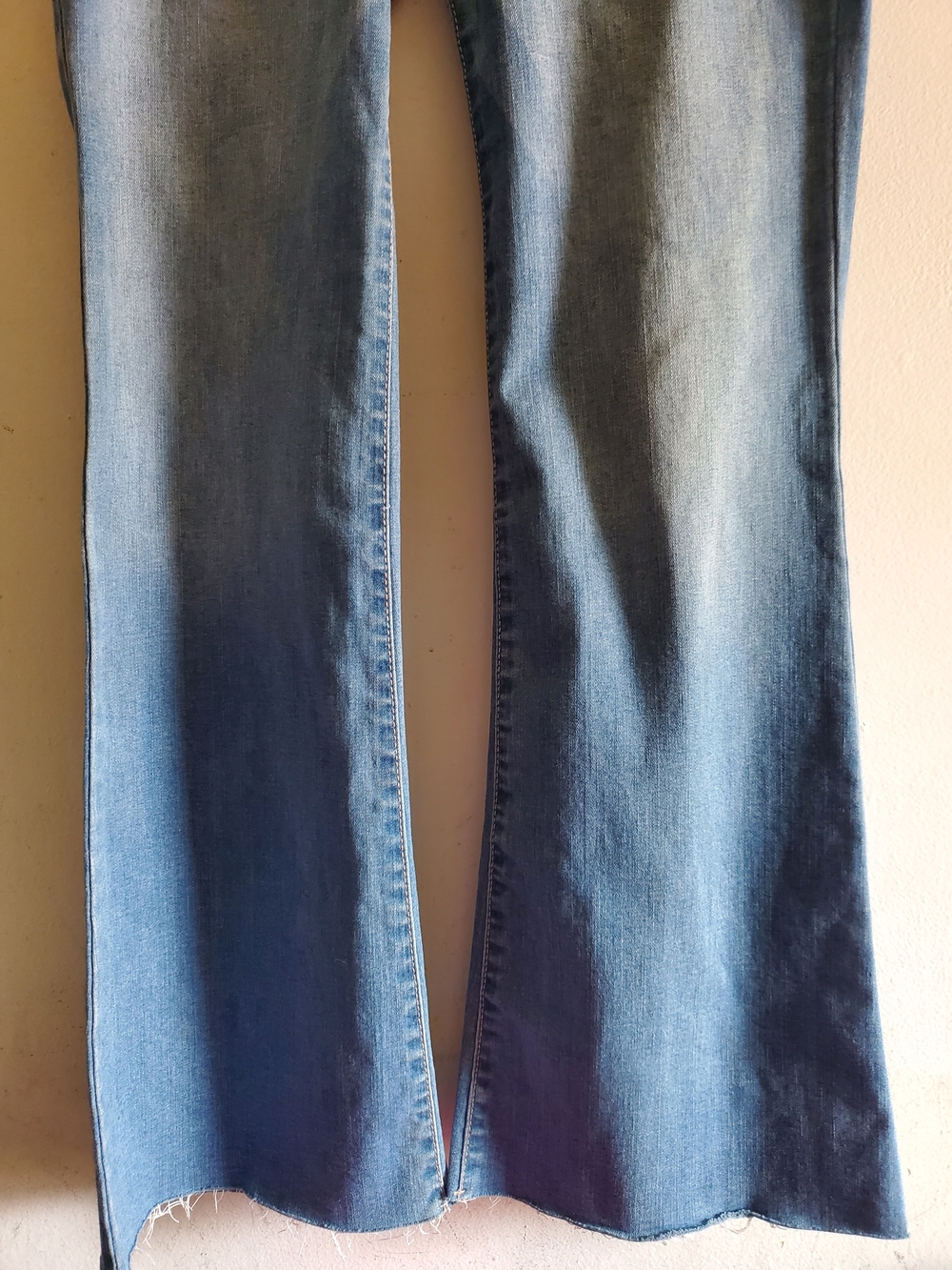 Knox Rose Light Blue Flare Jeans - Picture 4 of 11